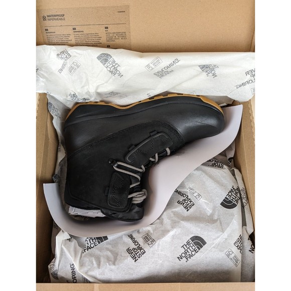 The North Face Shellista IV Shorty Waterproof Boots Womens 9 Black Shoes NWB - Picture 11 of 13